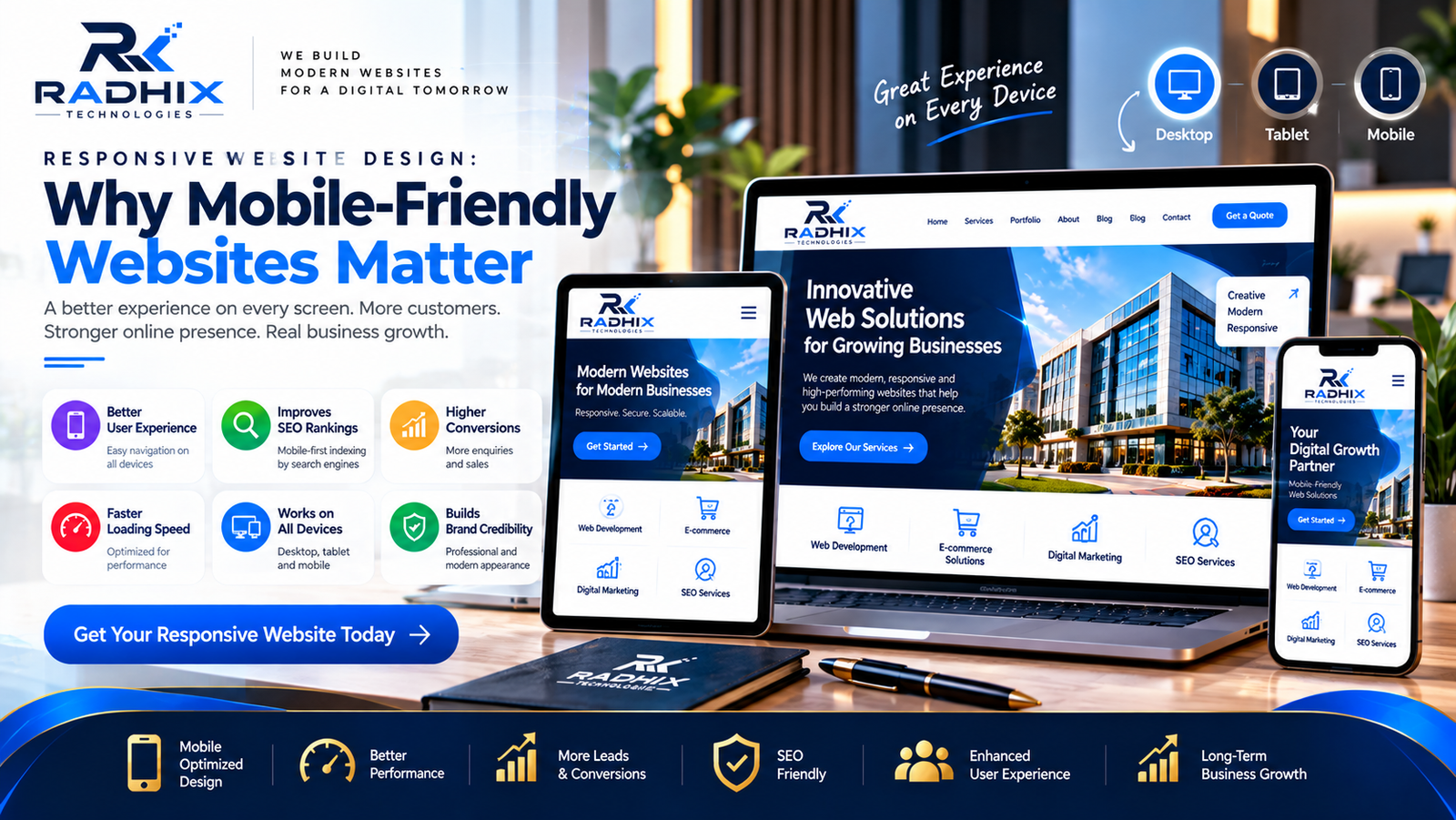 Responsive Website Design: Why Mobile-Friendly Websites Matter