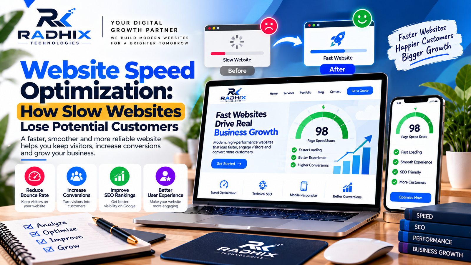 Website Speed Optimization: How Slow Websites Lose Potential Customers